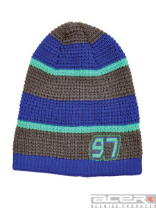 Winter beanie with embroidery