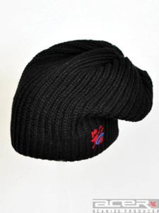 Knitting youth beanie