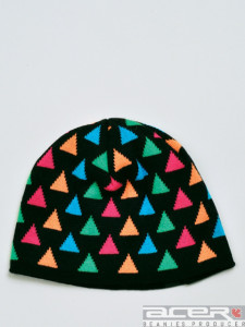 Patterned beanie