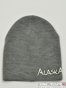 Grau Alaska Mütze