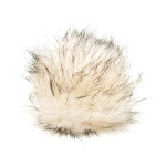 Light fur pompom