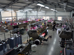 beanies producer - knitting facility
