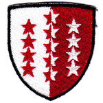 emblem with stars