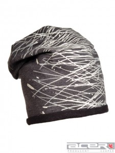 cotton beanie with printing
