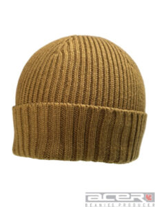 Fully fashioned elegant winter beanie