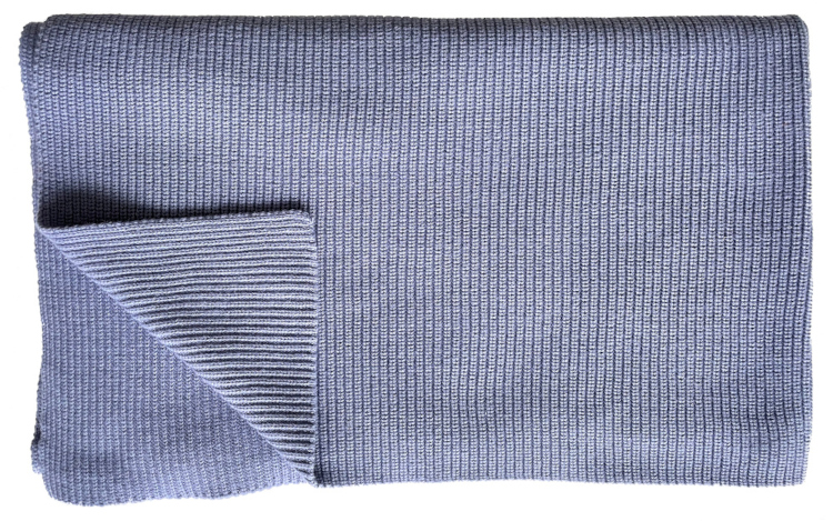 Blanket half cardigan merino wool